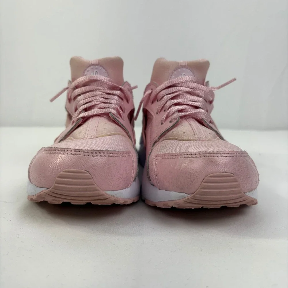 Nike Air Huarache Run‎ SE Pink White Kids Youth Running Shoes 859591-600 Size 3Y